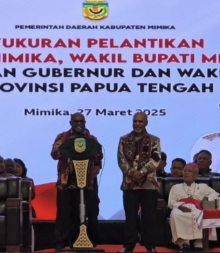 Gubernur Papua Tengah Meki Nawipa Minta Hentikan Tradisi Bakar Batu dan Stop Pesta Pora