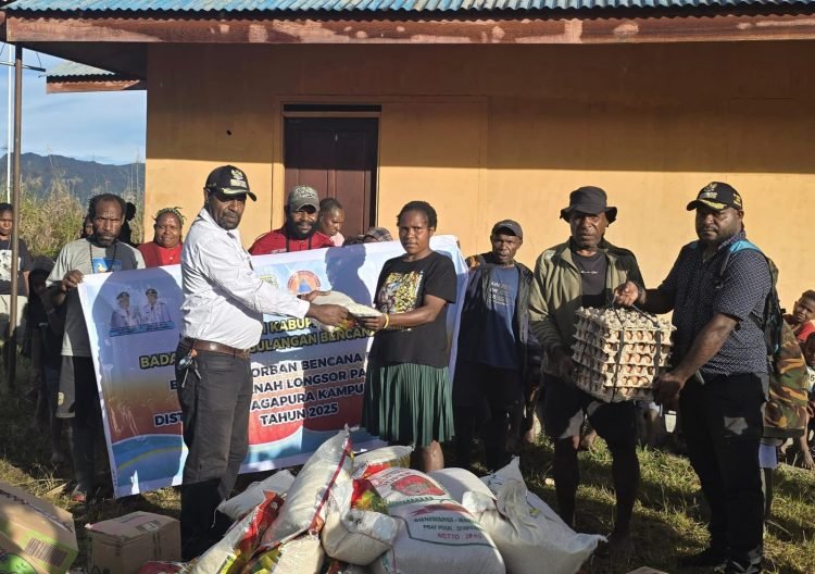 Bantu Bama ke Warga 6 Kampung, Kepala Kampung Doliningokngin Ucapkan Terimakasih Kepada Pemda Mimika