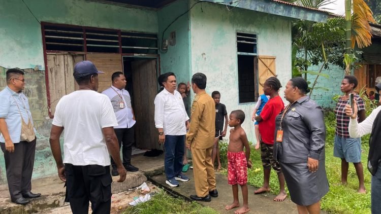 Komisi I DPRK Mimika Sayangkan Masih Banyak Rumah Tidak Layak Huni di Distrik Mimika Timur