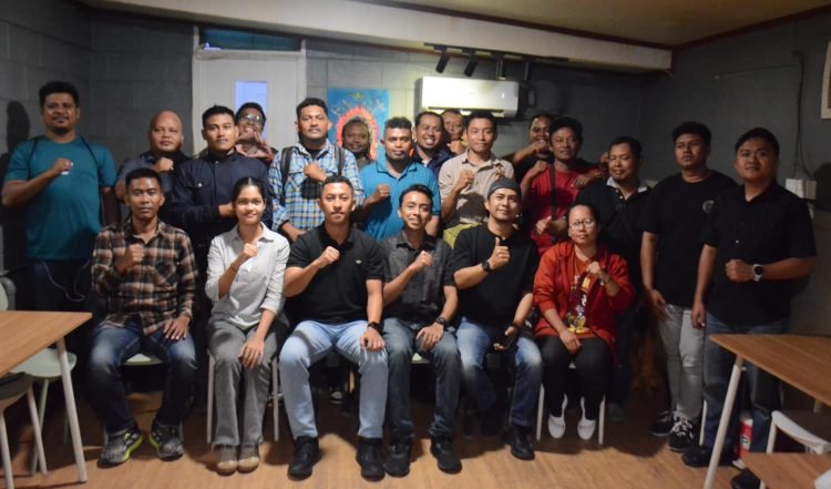 Satgas Ops Damai Cartenz Jalin Silaturahmi dengan Wartawan Timika